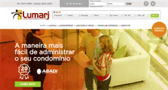 Desktop Screenshot of lumarj.com.br