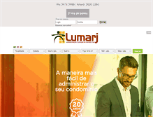 Tablet Screenshot of lumarj.com.br